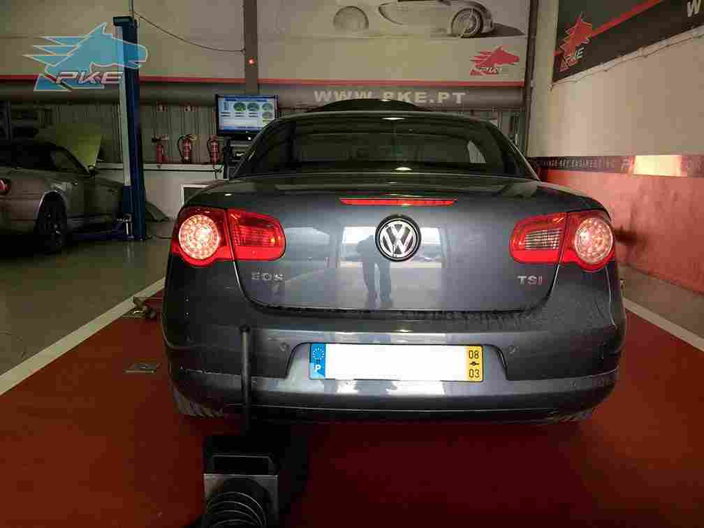 PKE FlexDRIVE em Volkswagen Eos 1.4 TSI 122cv – 2008