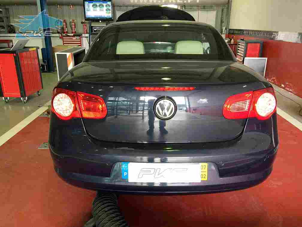 PKE SuperSPORT em Volkswagen Eos 2.0 TDI 140cv – 2007