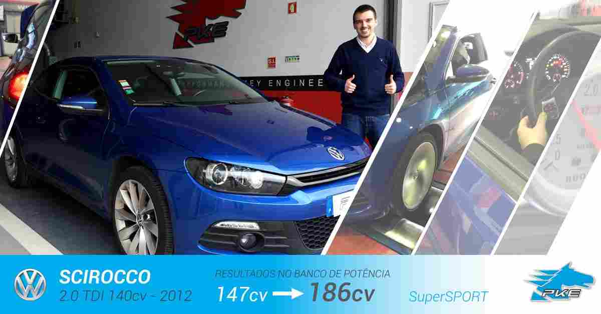 1º Vencedor do prémio “PKE faz 15 anos” já tem o seu Volkswagen Scirocco Otimizado