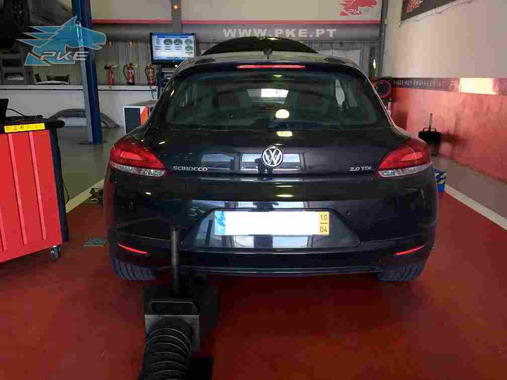 PKE FlexDRIVE em Volkswagen Scirocco 2.0 TDI 140cv – 2010