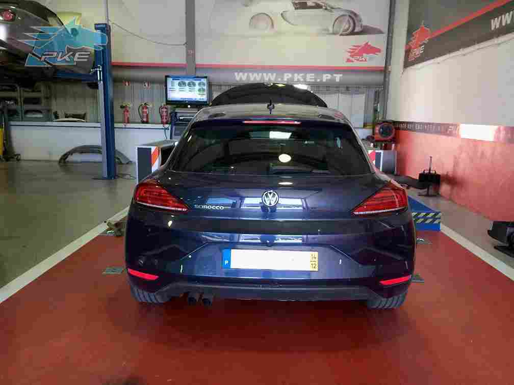 PKE SuperSPORT em Volkswagen Scirocco 2.0 TDI 150cv – 2014