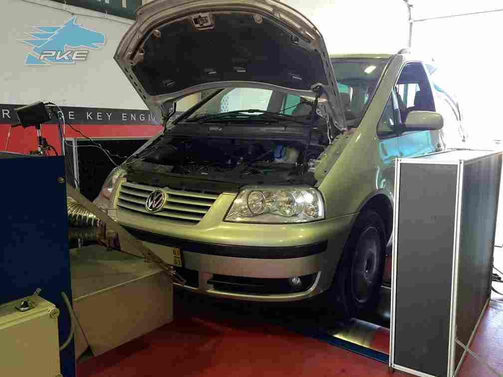 PKE SuperSPORT em Volkswagen Sharan 1.9 TDI 115cv com Motor 130cv – 2001