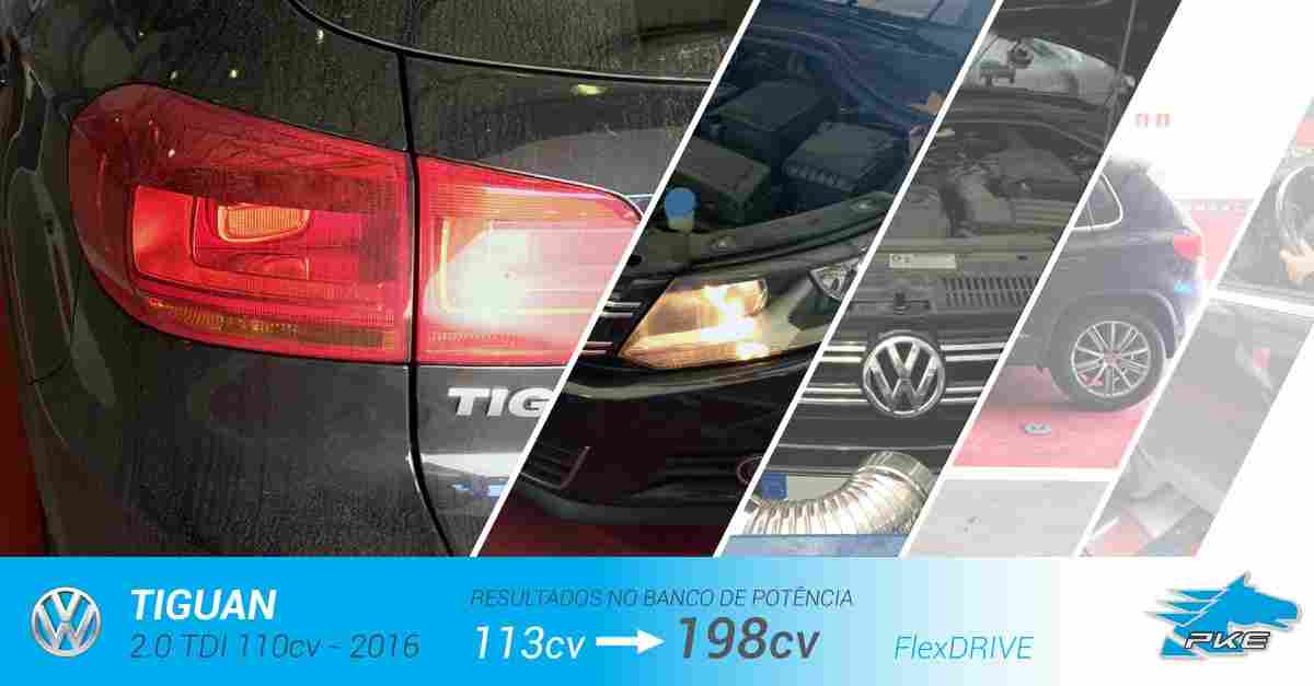 PKE FlexDRIVE em Volkswagen Tiguan 2.0 TDI 110cv – 2016