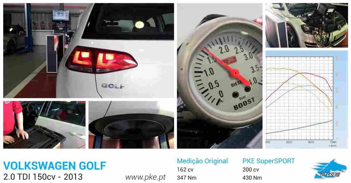 PKE SuperSPORT em Volkswagen Golf 2.0 TDI 150cv – 2013