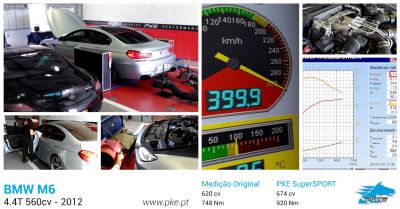 PKE SuperSPORT em BMW M6 4.4T 560cv – 2012