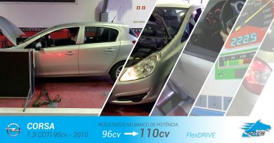 PKE FlexDRIVE em Opel Corsa 1.3 CDTI 95cv – 2010