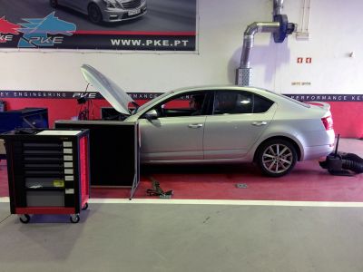 PKE FlexDRIVE em Skoda Octavia 1.6 TDI 105cv – 2014